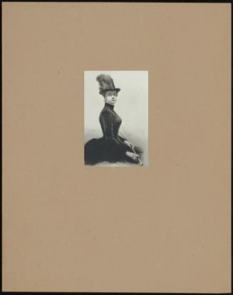 Study Of A Lady In Riding Habit