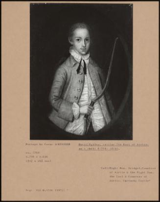 David Ogilvy, Titural 7th Earl Of Airlie, As A Child (1751-1812)