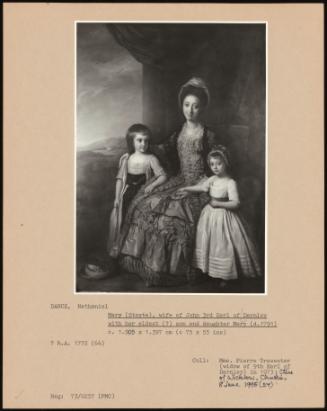 Mary (Stoyte), Wife Of John 3rd Earl Of Darnley With Her Eldest (?) Son And Daughter Mary (D.1791)