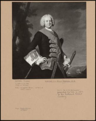 Admiral Sir Peter Warren, K. B.