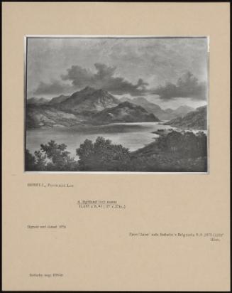 A Highland Loch Scene