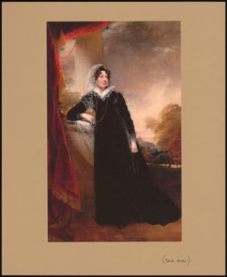 Portrait Of Mrs Calverley Bewicke, In A Black Dress