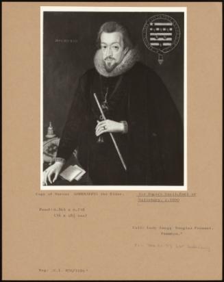 Sir Robert Cecil, Earl Of Salisbury. C.1600