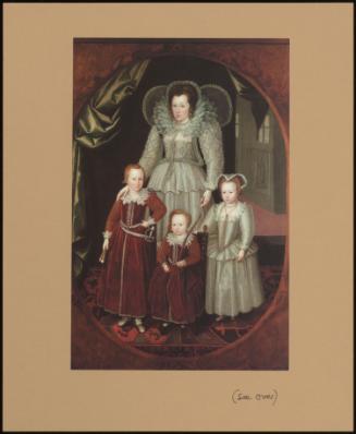 PORTRAIT OF ANNE, LADY WENTWORTH (D. 1625), WIFE OF HENRY, 3RD BARON WENTWORTH (D. 1593), AND HER CHILDREN, THOMAS (1591-1667), JANE (B. 1592) AND HENRY (1594-1644)