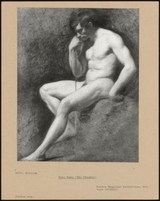 Male Nude (Thinker)