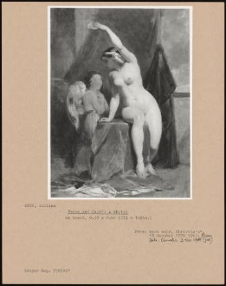 Venus And Cupid: A Sketch