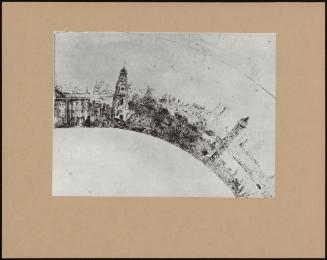 Etching After Girtin's Panorama Of London.