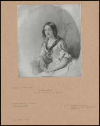 A Lady, Seated