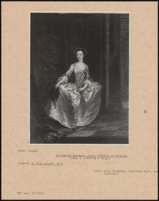 Elizabeth Brydges, Later Duchess Of Chandos
