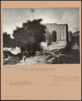 Mosque Near Manikur On The River Ganges