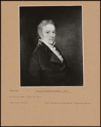 Charles Robert Blundell, 1803