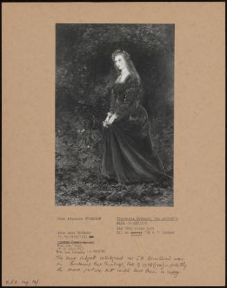 Theodosia Hubbard, The Artist's Wife, As Ophelia