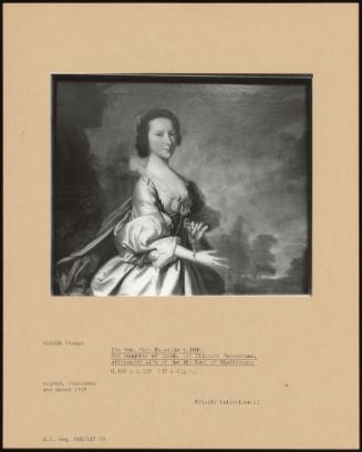 The Hon. Mary Bouverie (+1804) 2nd Daughter Of Jacob, 1st Viscount Folkestone, Afterwards Wife Of The 4th Earl Of Shaftesbury