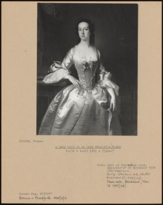 A Lady Said To Be Lady Charlotte Digby