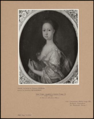 Jane Yonge, Daughter Of James Yonge (? ) 1722 - 1742