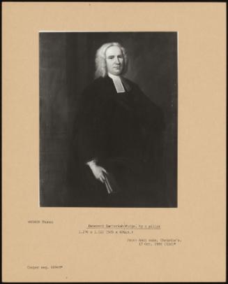 Revered Zachariah Mudge, By A Pillar