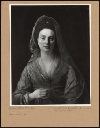 Portrait Of Mrs Benjamin Cole (1 Of A Pair)