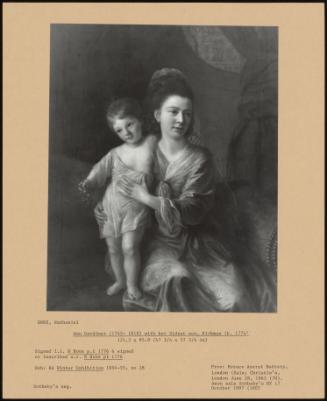 Ann Gardiner (1745-1810) With Her Eldest Son, Kirkman (B. 1774)