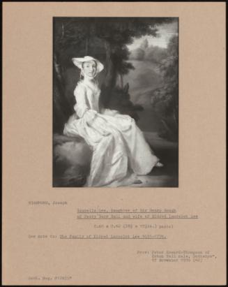 Isabella Lee, Daughter Of Sir Henry Gough Of Perry Barr Hall And Wife Of Eldred Lancelot Lee