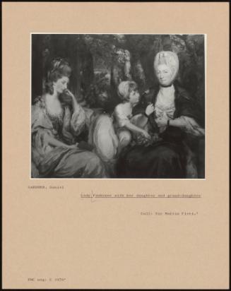 Lady Fawkener With Her Daughter And Granddaughter