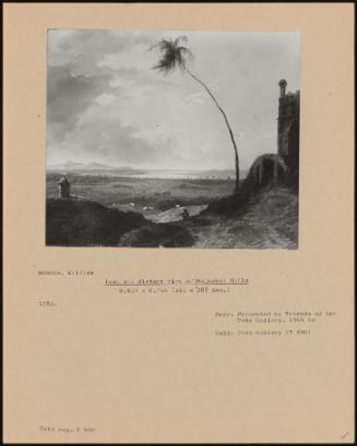 Tomb And Distant View Of Rajmahal Hills