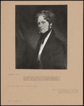 William Lascelles, (1798-1851) 3rd Son Of 2nd Earl Of Harewood, M. Lady Caroline Howard, Daughter Of 6th Earl Of Carlisle