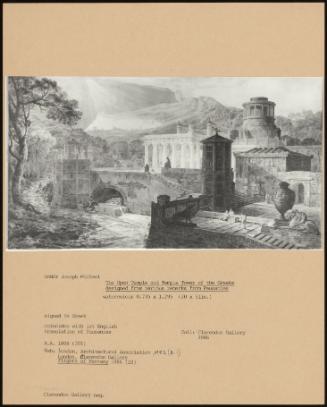 The Open Temple And Temple Tower Of The Greeks Designed From Various Remarks From Pausanias