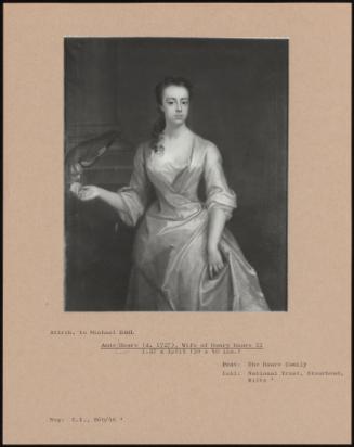 Anne Hoare (D. 1727), Wife Of Henry Hoare II
