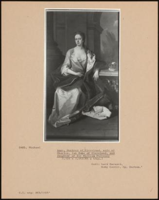 Anne, Duchess Of Cleveland, Wife Of Charles, 1st Duke Of Cleveland, And Daughter Of Sir William Pulteney