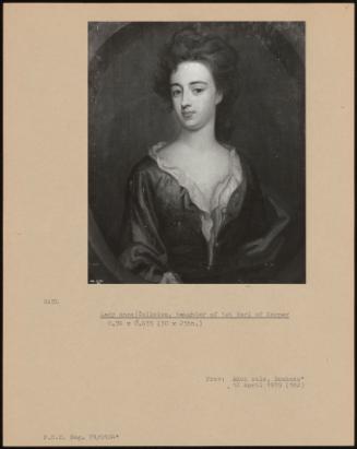 Lady Anne Colleton, Daughter Of 1st Earl Of Cooper