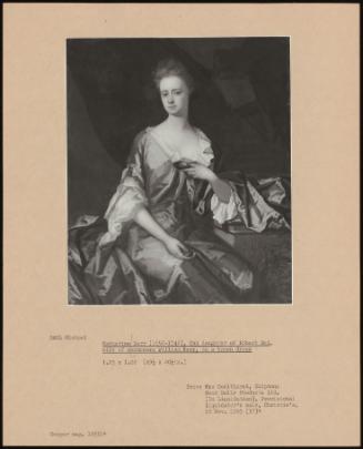 Catherine Kerr (1657-1748), 2nd Daughter Of Robert Dod, Wife Of Commodore William Kerr, In A Brown Dress