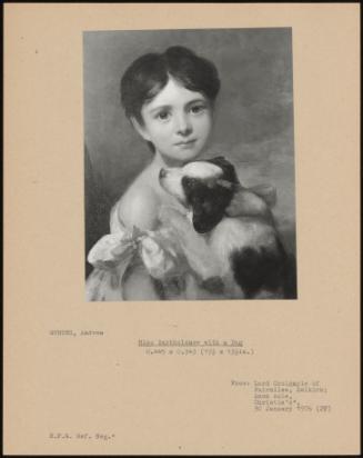 Miss Bartholomew With A Dog