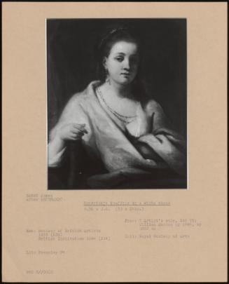 Hendrickje Stoffels In A White Cloak