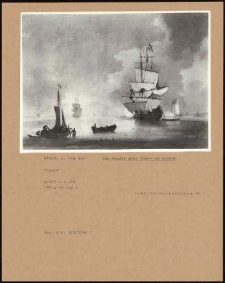 The Sunset Gun; Fleet At Anchor