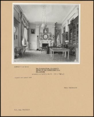 The Morning Room, Chatsworth, Before It Was Transformed Into The Library