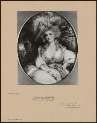 Portrait Of Lady Rumbold