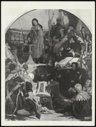 Chaucer at the Court of Edward III by Ford Madox Brown