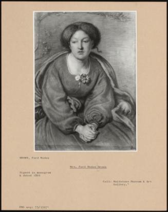 Mrs. Ford Madox Brown