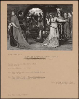 The Parties Of Cordelia From Her Sisters, 'king Lear' Act 1, Scene 1
