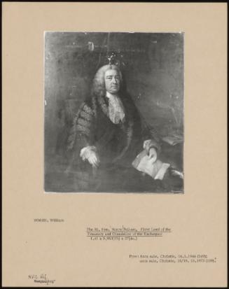 The Rt. Hon. Henry Pelham, First Lord Of The Treasury And Chancellor Of The Exchequer