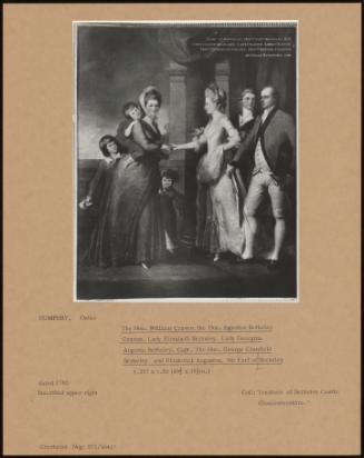 The Hon. William Craven, The Hon. August Berkeley Craven. Lady Elizabeth Berkeley, Lady Georgina Augusta Berkeley, Capt. The Hon. George Granfiel Berkeley, And Frederick August, 5th Earl Of Berkeley