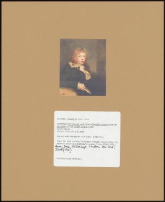 Portrait Of The Rt Hon John Ormsby Vandeleur Of Kilrush (1765-1828) When A Boy