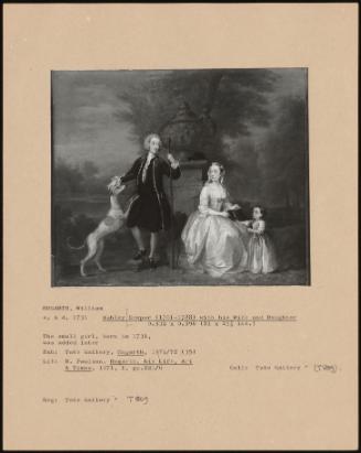 Ashley Cowper (1701-1788) With His Wife And Daughter