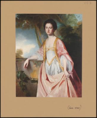 Portrait of Jane Hasell of Dalemain, Wife of William Salmond of Waterfoot, Cumberland