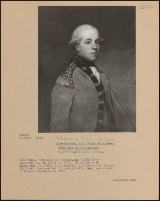 Unknown Man, Called 10th Earl of Westmorland