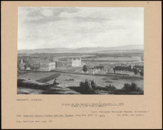 A View Of The Queen's House Greenwich, C. 1670