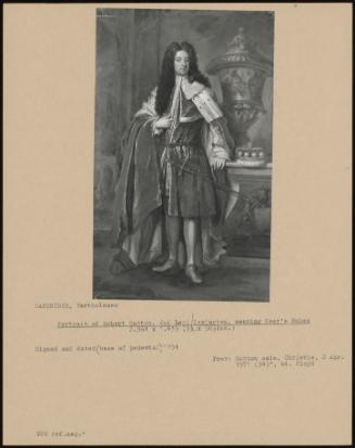Portrait Of Robert Sutton, 2nd Lord Lexington, Wearing Peer's Robes