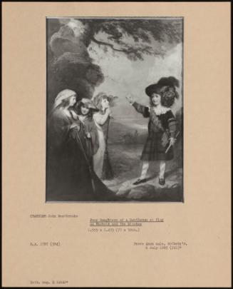 Four Daughters Of A Gentleman At Play As Macbeth And The Witches