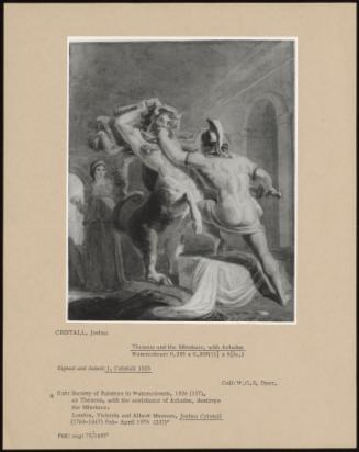 Theseus And Minotaur, With Ariadne