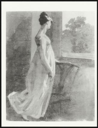 Girl Posing at a Window